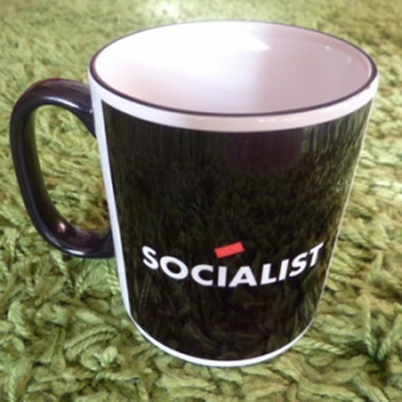 Socialist Mug - black trim